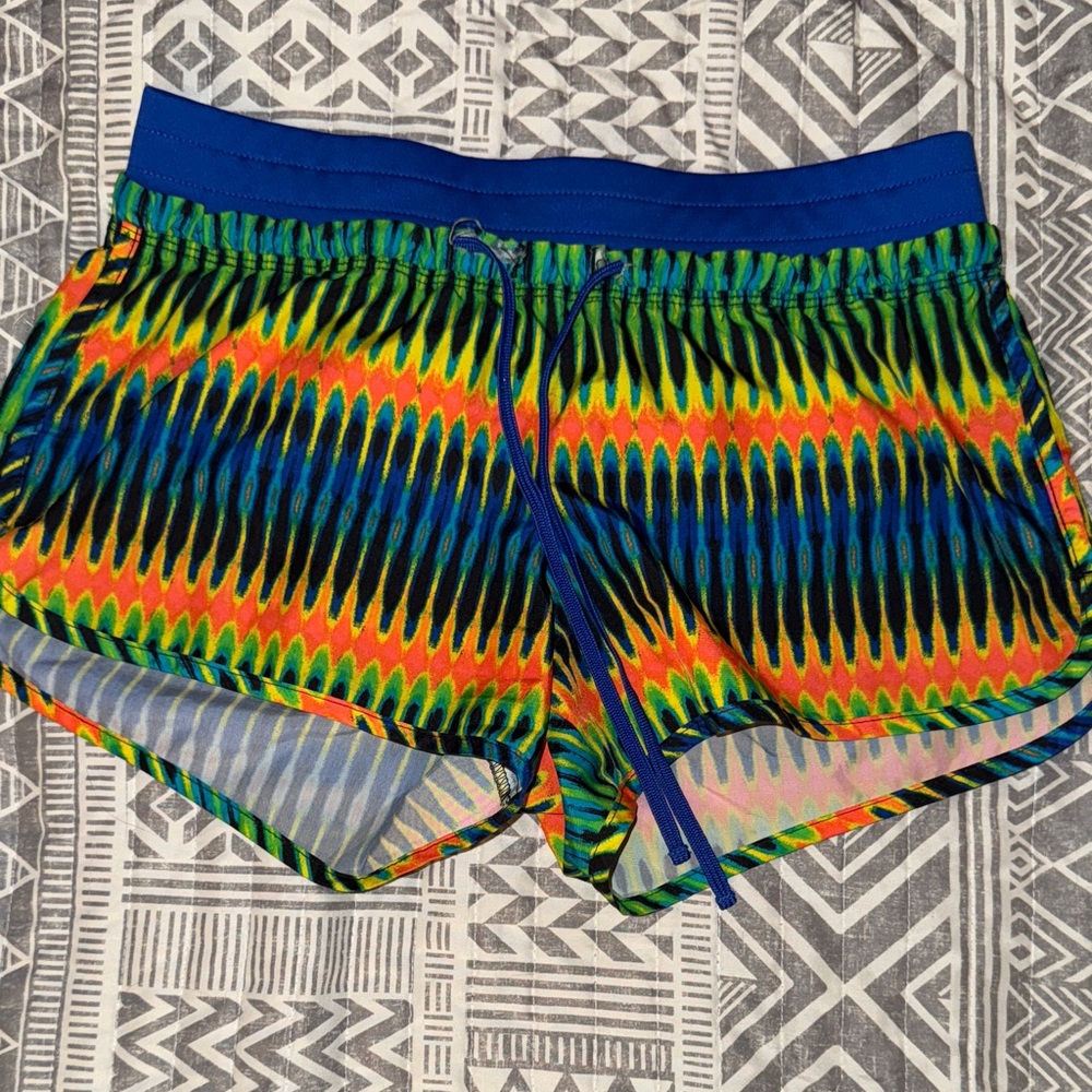 Vibrant Multicolor Women's Shorts